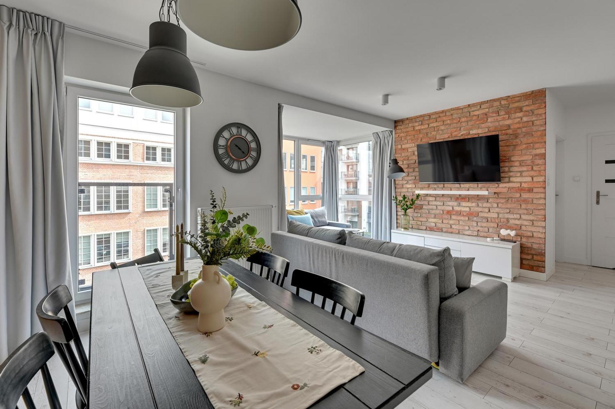 Apartment Chmielna Park - Center & Parking By Downtown Danzig